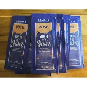 10 Perfectly Posh You're My Jam Hand Cream Samples New/sealed Creme